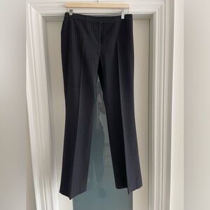 Pinstripe Dresspants, black